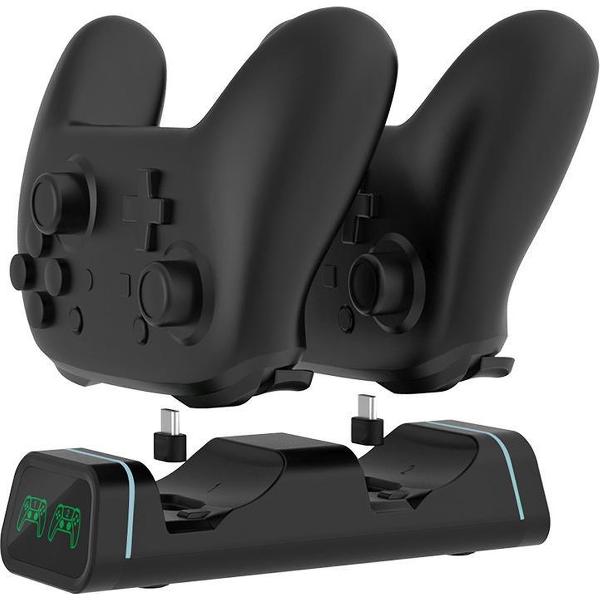 Playstation 5 (PS5) - Xbox ELITE 2/ S X/ S S Controller Oplaadstation Docking station Laadstation Dual Sense charging station Accessoires - Oplader - Charger - 2 Controllers - Usb C kabel PS5 controller TYX-0613