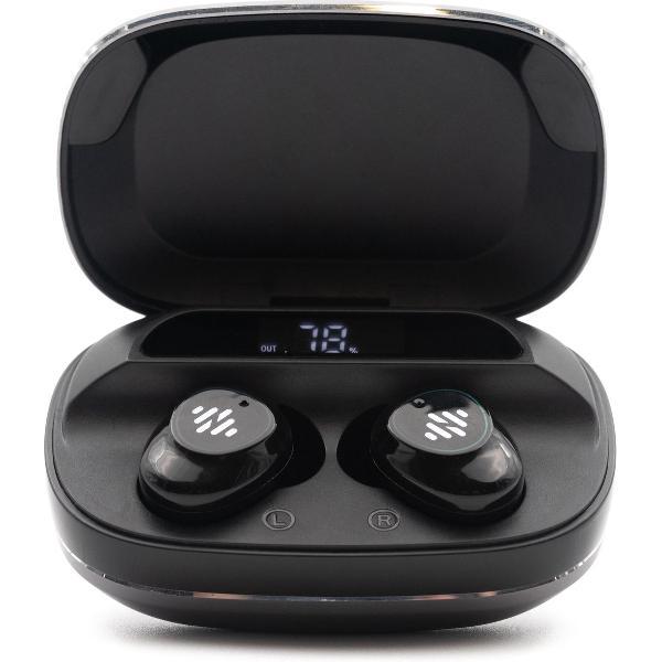 Novus G-Series Draadloze Oordopjes - Hi-Fi Bluetooth In-ear oortjes met Powerbank Functie - Zwart