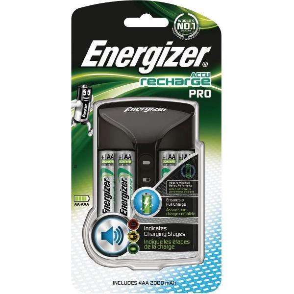 Energizer EN-639837 Aa/aaa Nimh Batterij Lader 4x Aa/hr6 2000 Mah