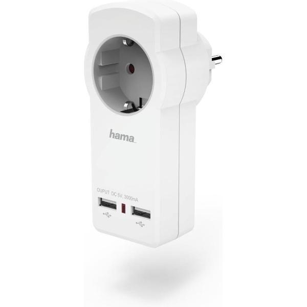 Hama USB-stekkeradapter/-oplader 3 A Wit