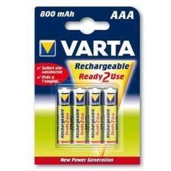 Varta 56703 Ready2Use 4xAAA Oplaadbare Batterijen