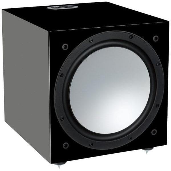 Monitor Audio silver W12 6G subwoofer - Hoogglans zwart