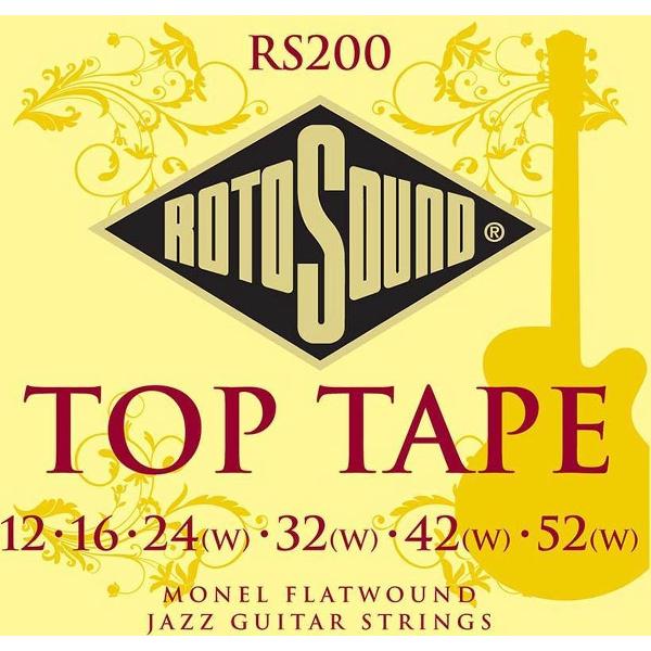 Snarenset elektrische gitaar Rotosound Top Tape RS200