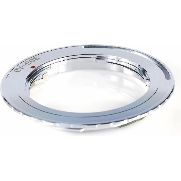 Adapter Contax / Yashica CY lens naar Canon EOS EF body