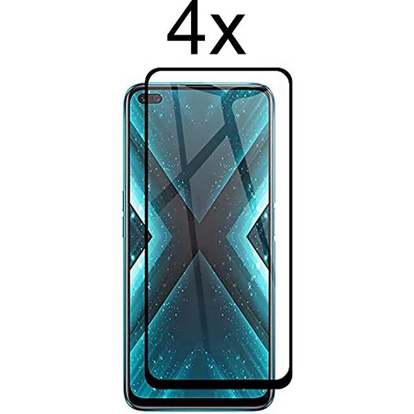 OnePlus nord Screenprotector - Beschermglas OnePlus nord screen protector glas - Screenprotector oneplus nord - Full cover - 4 stuks