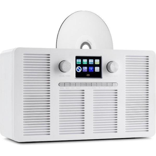 auna Vertico Internetradio met CD speler IR/ DAB+ /FM radio tuner - Bluetooth - 2,4