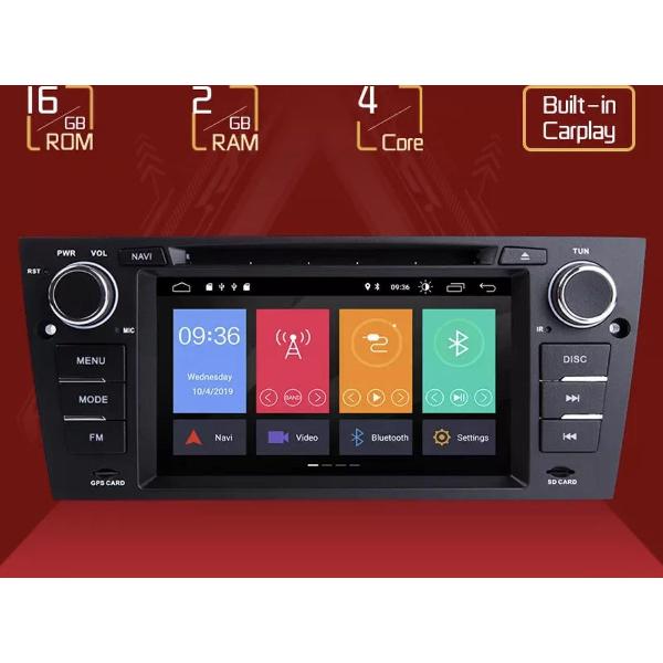 GRATIS CAMERA! BMW 3 series E90 E91 E92 E93 Android 10 navigatie Ingebouwde CarPlay 2+16GB DVD Speler Bluetooth USB WiFi