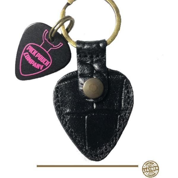 Pick Pouch - San Francisco Black Croco