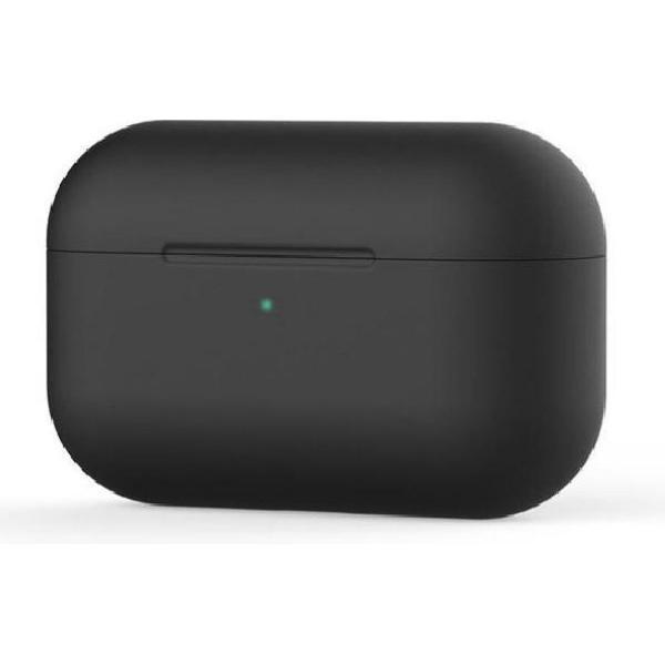 Kraul - Airpods Pro Case - Airpods Pro Hoesje - Airpods Pro Siliconen - Airpods Pro Cover - Airpods Pro Bescherming - Airpods Case - Geschikt voor Airpods Pro - Zwart
