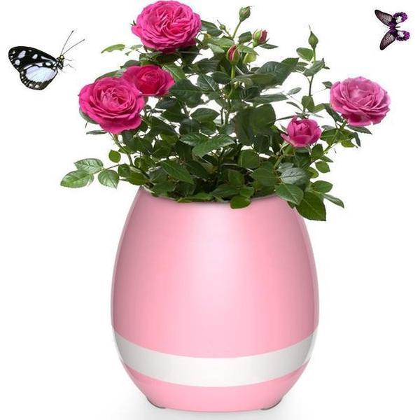 Muzikale Bloempot Speaker met LED verlichting/Bluetooth Speaker/Moodlight/Oplaadbaar