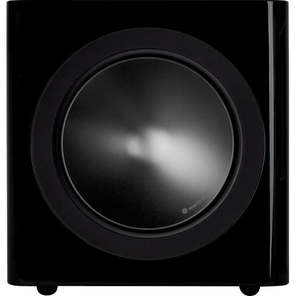 Monitor Audio Radius 390 - Krachtige Actieve Subwoofer - Hoogglans Zwart