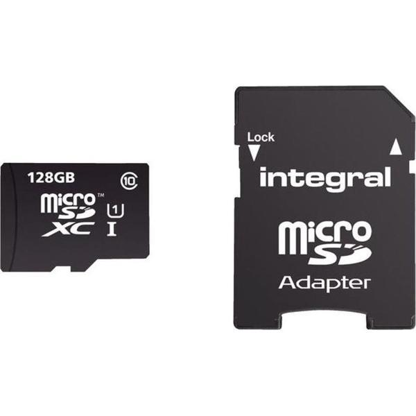 Integral INMSDX128G10-90U1 flashgeheugen 128 GB MicroSDXC Klasse 10 UHS-I