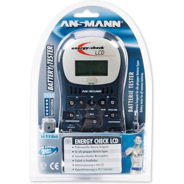 Ansmann - Energy Check LCD - battery-Testgerät