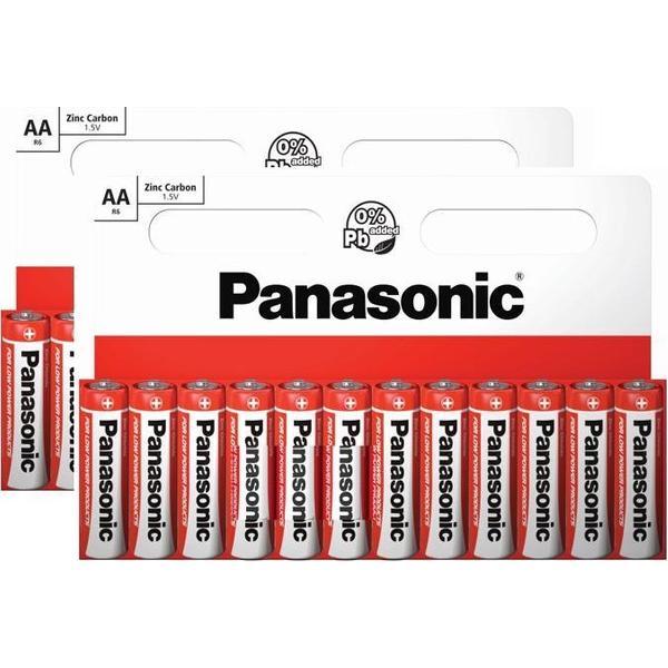 Panasonic AA Batterijen – 24 Stuks – Penlite - Bulk Verpakking