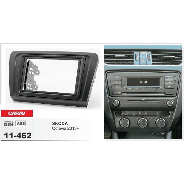 2-DIN SKODA Octavia 2013+ frame Audiovolt 11-462