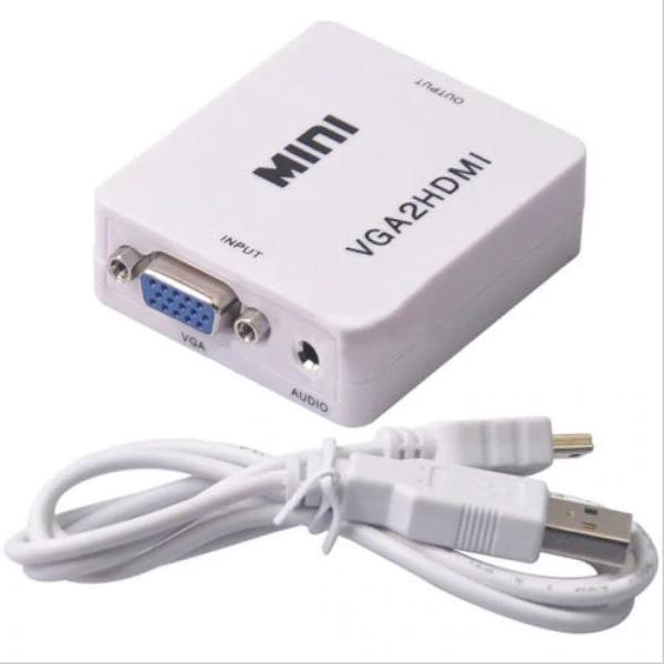 VGA naar HDMI converter - Convert VGA/HDMI - Met voedingskabel