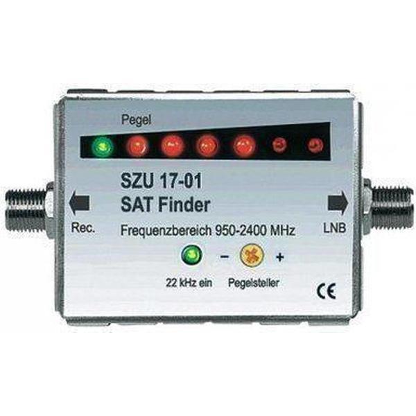Satfinder Satelietontvanger - Universele satellietzoeker met LED indicatie en niveau-aanduiding
