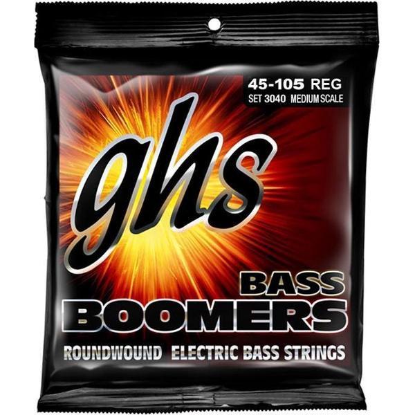 GHS 3040 Regular Bass Boomers Strings 045 bassnarenset