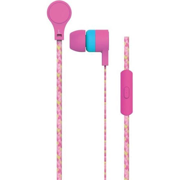 Maxell Cordz Earphone met ingebouwde microfoon kleur Roze