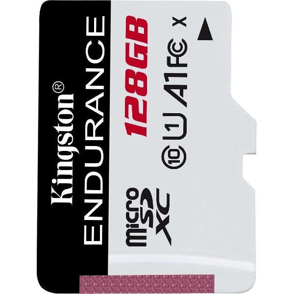 Kingston Technology High Endurance flashgeheugen 128 GB MicroSD Klasse 10 UHS-I
