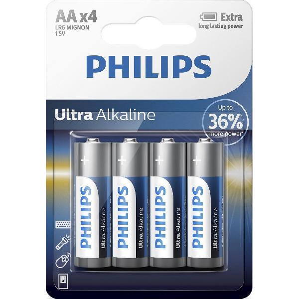 Philips AA Ultra Alkaline Batterijen