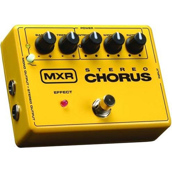 MXR M134 Stereo Chorus reverb/chorus/vibrato/tremolo pedaal