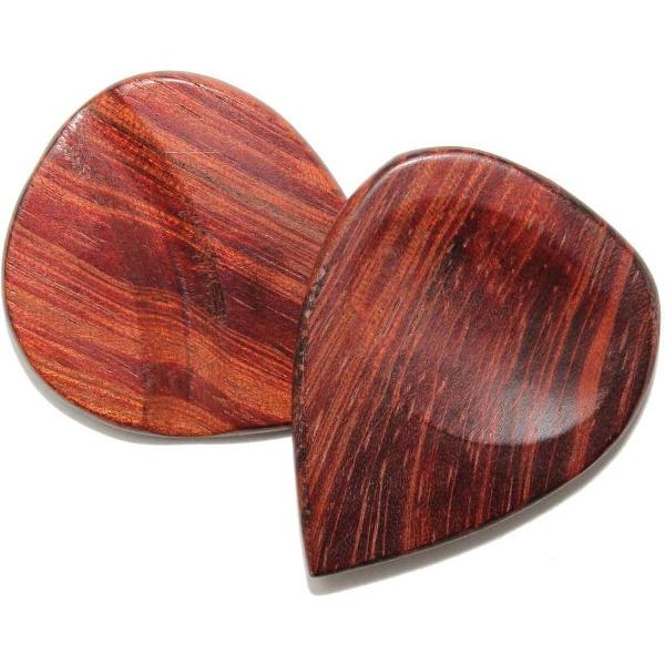 Padoek houten Jazz plectrum 2-pack 3.00 mm