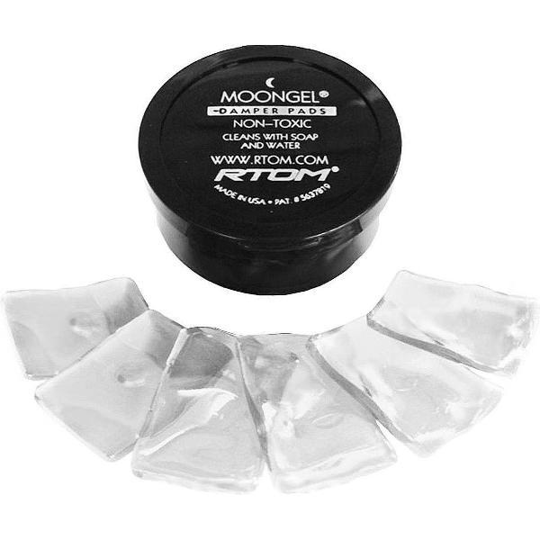 Moongel Damping Pads, clear, 6 pcs.