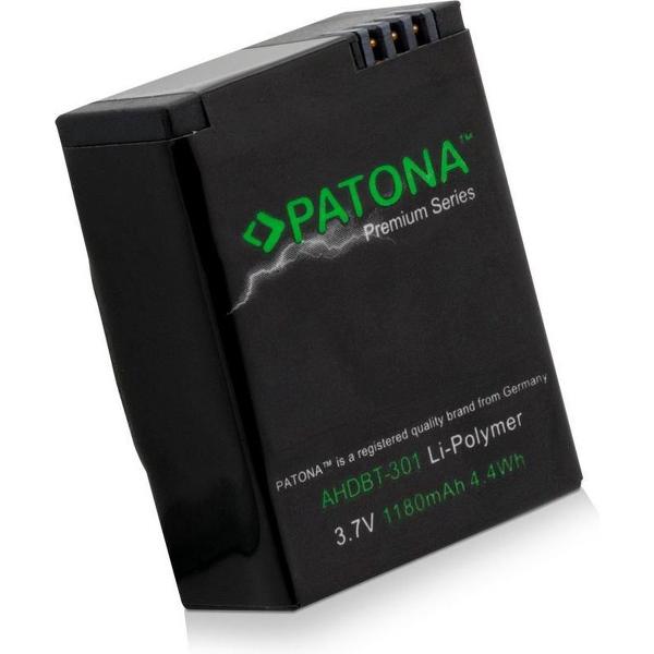 PATONA 1202 Lithium-Ion 1180mAh 3.7V oplaadbare batterij/accu