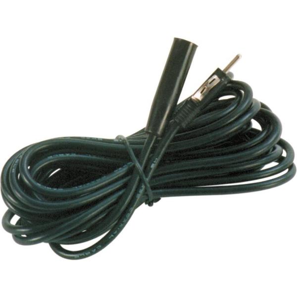 Carpoint Antenneverlengkabel 0,5 Meter Zwart