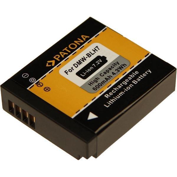 PATONA Battery f. Panasonic DMC-GM1 DMW-BLH7E GM1 BLH7E