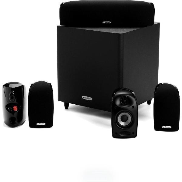 Polk Audio TL1600 - 5.1 speakerset met actieve subwoofer - Zwart