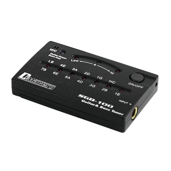 DIMAVERY SGB-100 Guitar & Bass Tuner