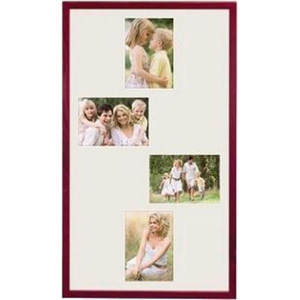 Hama Guilia Fotolijst voor meerdere foto's Bordeaux rood