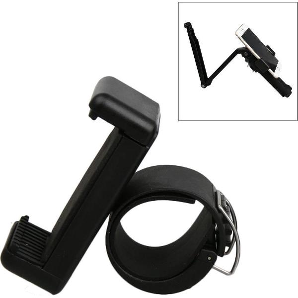 mobiele telefoon Clip houder voor GoPro & SJCAM & Xiaoyi Handheld Selfie Monopod Dig Clip Port Diameter: 2.6cm-3cm