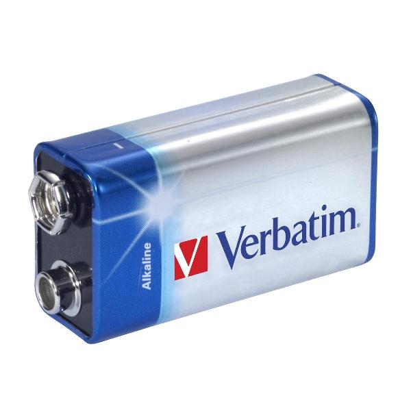 Verbatim - 9 V Alkaline Battery 1PK