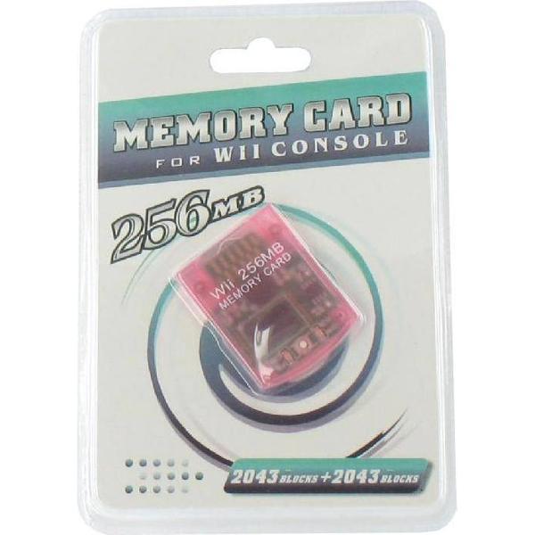 256MB Memory Card voor Gamecube en Wii