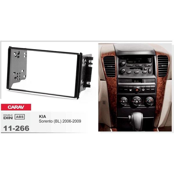 2-DIN KIA Sorento (BL) 2006-2009 inbouwpaneel Audiovolt 11-266