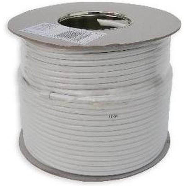 Kathrein 21510015 Coaxkabel Buitendiameter: 6.90 mm 75 Ω 90 dB Wit 100 m