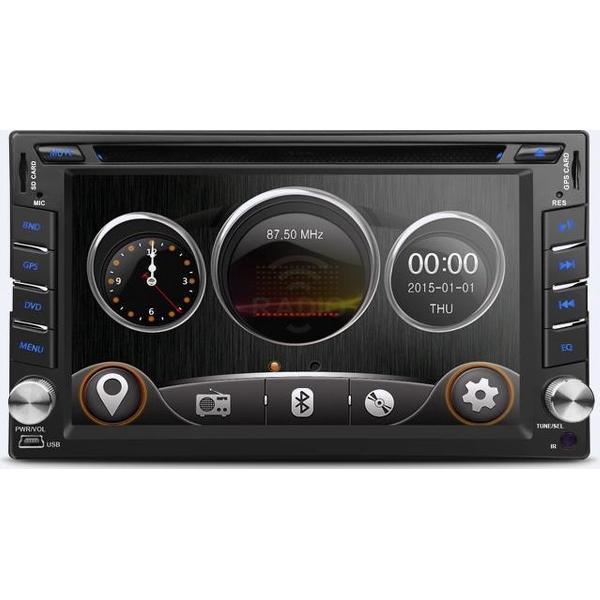 Universeel 2 DIN 7'' Autoradio met navigatie