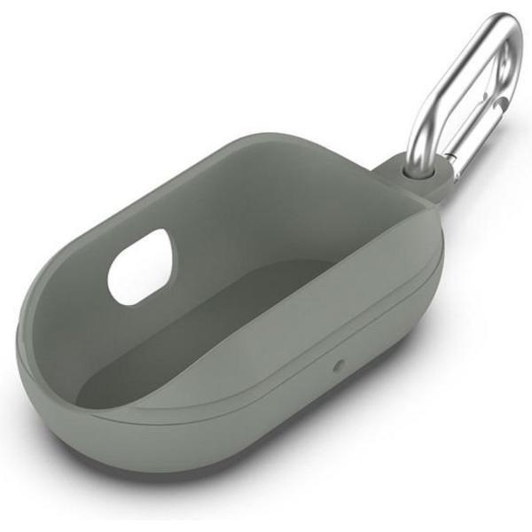 KELERINO. Hoesje voor Samsung Galaxy Buds - Half Open - Grijs