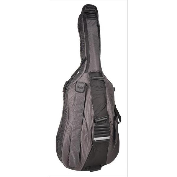 deluxe/higtech lightgewicht contrabas tas 4/4, ripstop nylon
