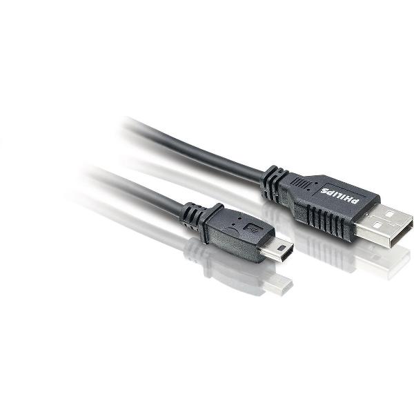 Philips SWU2172 - USB naar mini USB kabel - 1.8 meter