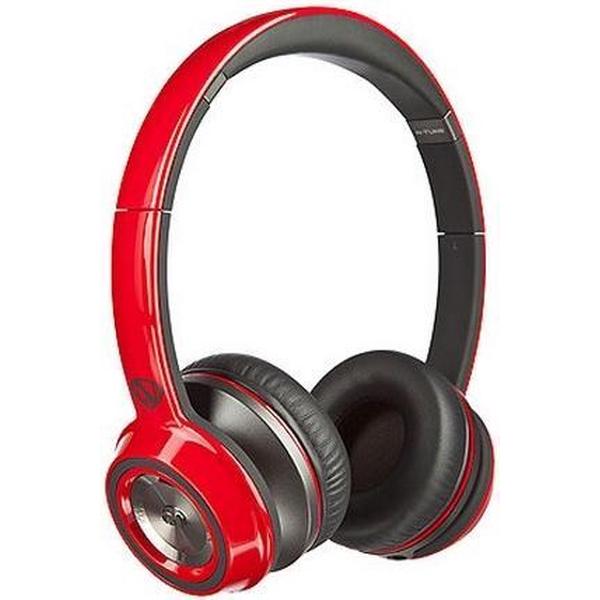 Monster koptelefoon NCredible NTune Rood rood - bedraad
