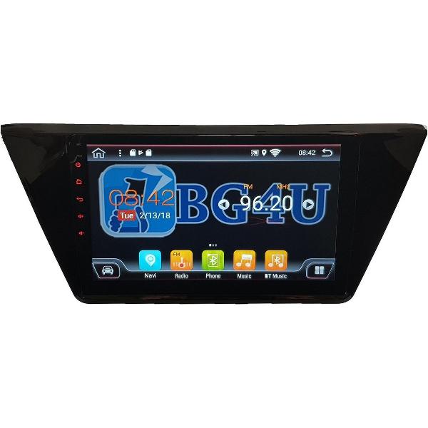 Navigatie radio VW Volkswagen Touran 2016, Android OS, 10.1 inch scherm, Canbus, GPS, Wifi, Mirror link, DAB+, Bluetooth | Merk BG4U