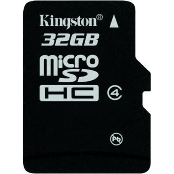 Kingston 32GB MicroSDHC-Geheugenkaart (class 4)