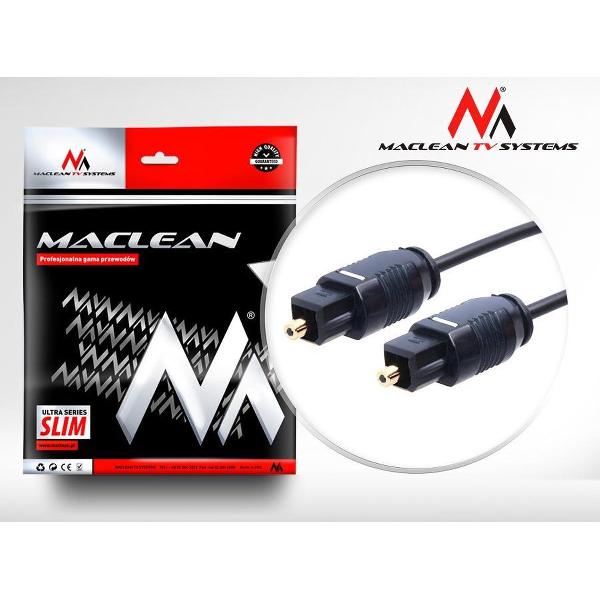 Optische kabel Toslink TT ULTRA SLIM 5 m Maclean MCTV-755