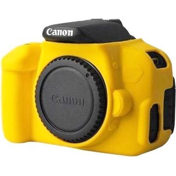 PULUZ Soft Silicone Protective Case for Canon EOS 650D / 700D(Yellow)