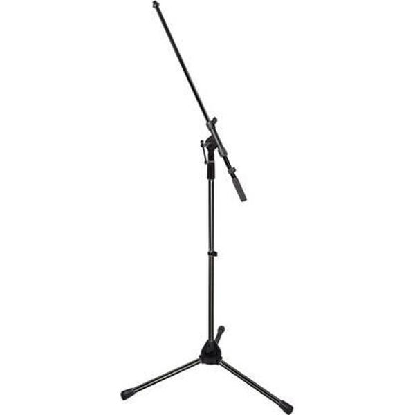TELESCOPISCH MICROFOONSTATIEF - ZWART