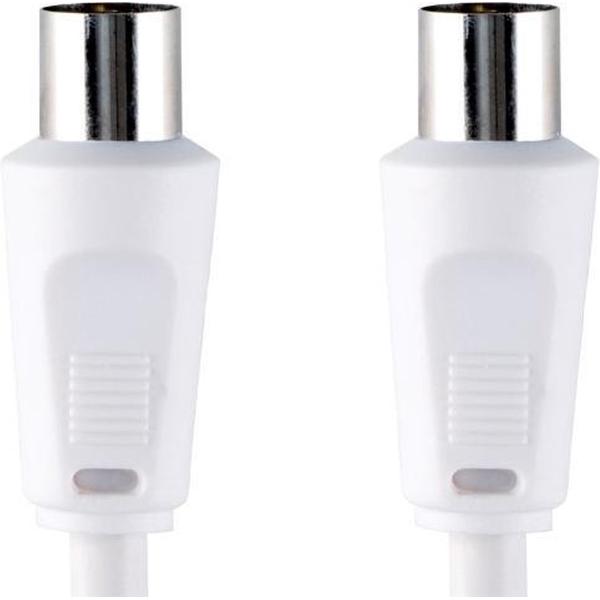 Bandridge VVL8002 coax-kabel 2 m Wit